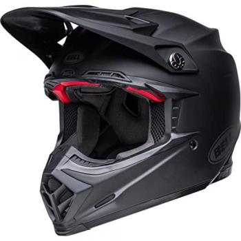 Bell Moto-9S Flex Solid Casque de motocross Noir XL
