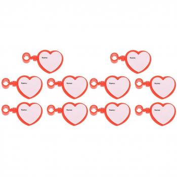 Stethoscope Holder Heart-Shaped ID Tags