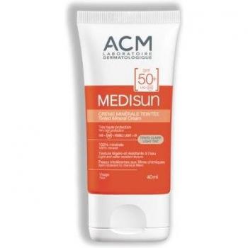 Protector Solar Facial Medisun Tono Claro SPF50+ 40ml