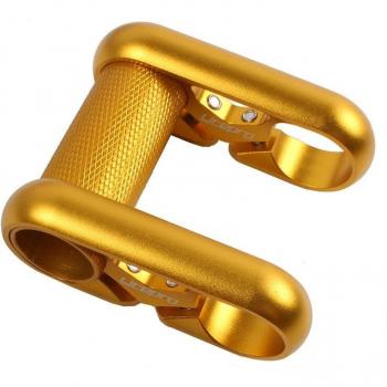 Litepro 25.4mm Hollow Double Stem Horizontal Handlebar for Folding Bikes