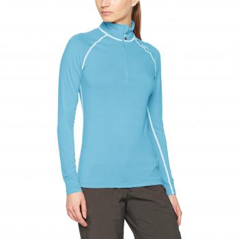 Caribe Mel. Damen-Fleece mit Funktionsmaterial – Größe 40, SKU 3L08056M