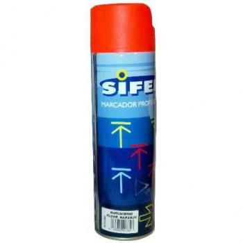 Marcador de Alta Calidad Sifer 500 ml Seco‑Húmedo Naranja