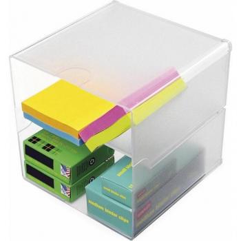 Transparente CUBE Box von Deflecto