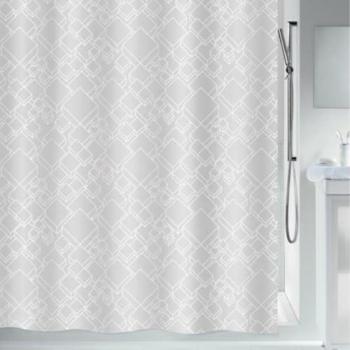 Tissu d’appoint PEER pour douche – Spirella 180×180 cm, blanc