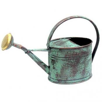 Arrosoir en acier galvanisé 1.75L vert vieilli GUILLOUARD