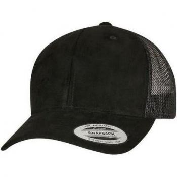 Gorra Flexfit unisex para camionero tamaño único negra