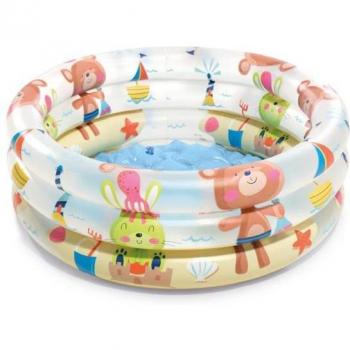 Piscine d'été compacte à 3 strates
