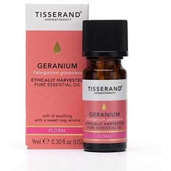 Tisserand Aromatherapy Geranium Pure Essential Oil 9ml