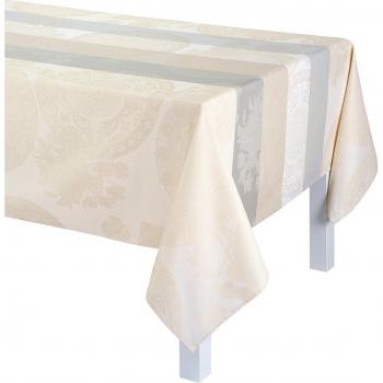 Nappe en coton 175 x 175 cm Beige Le Jacquard Français