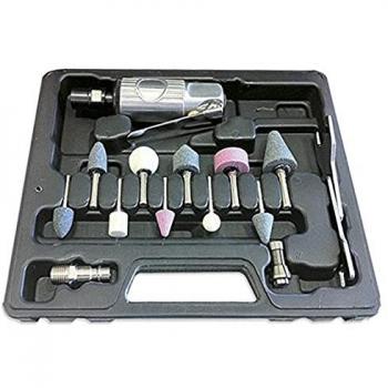 Jbm Kit de 16 pièces avec meuleuse pneumatique
