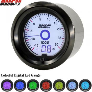 Dragon 2 52mm Turbo Gauge with LED Backlight