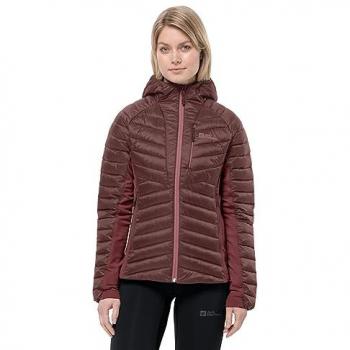 Jack Wolfskin Routeburn Pro Ins Giacca Donna Rosso Scuro