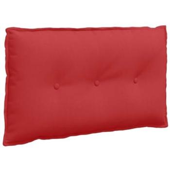 Coussin de Dos Ergonomique Rouge 80 x 19 x 50 cm