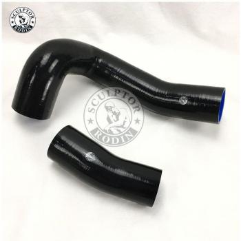 Silicone Hose Kit for Land Rover Freelander 2 TD4 2.2 EGR Intercooler Inlet Manifold (2 Pcs) Red