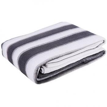 SONGMICS Auvent en Tissu HDPE sans Vis, 6 x 0,9 m