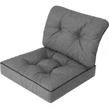 Coussin de Terrasse Graphite 50 cm