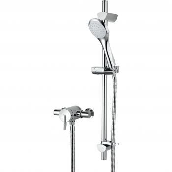 Bristan Sonique Sequential Exposed Mixer Shower with Shower Kit