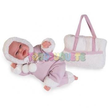 Muñeca Antonio Juan Baby Clara posturitas invierno 34cm
