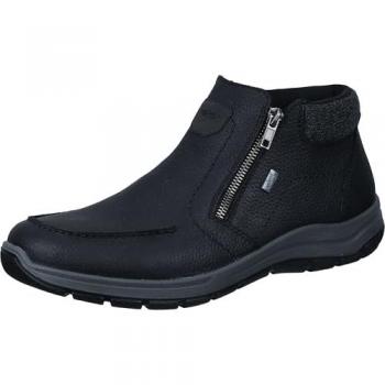 Rieker Winterstiefel, Stiefelette, Komfortschuh mit zwei Reißverschlüssen, Größe 41