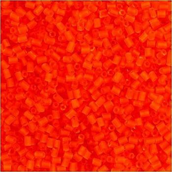 Rocailles 2-cut 1,7 mm orange transparent