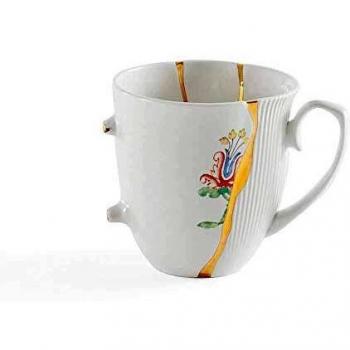 Seletti Kintsugi‑Porzellantasse 24K Gold – Version 2