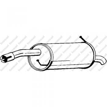 Bosal 154-923 Silenzioso Postiato