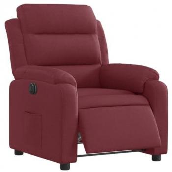 Fauteuil Bouchon Rouge Bordeaux Vidaxl Inclinable