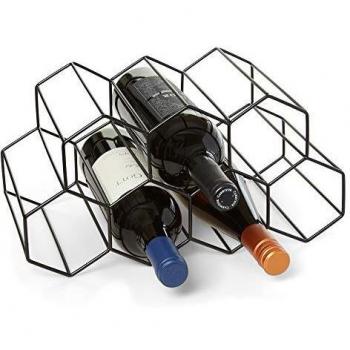 ModernWine 9‑Bottle Table Rack