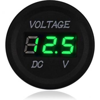 12V-24V Waterproof Digital Voltmeter Gauge