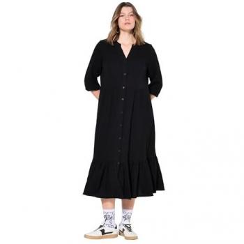 Studio Untold Damen Maxikleid aus Musselin