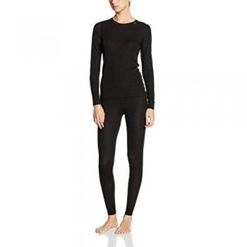 Helly Hansen Conjunto de Primera Capa Comfort Dry Negro Mujer S