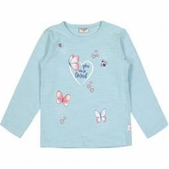Camicia Butterfly light blue a maniche lunghe Salt and Pepper