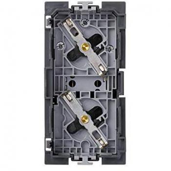 Presa Schuko doppia senza coperchio Simon 50002432-039