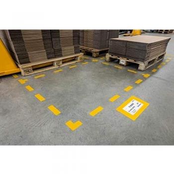 Durable Adhesive Non Slip Floor Frame Safety Label Holder