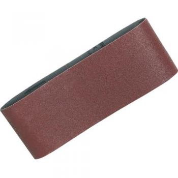 Makita 100mm x 610mm Abrasive Belt – 80 Grit, 5-Pack