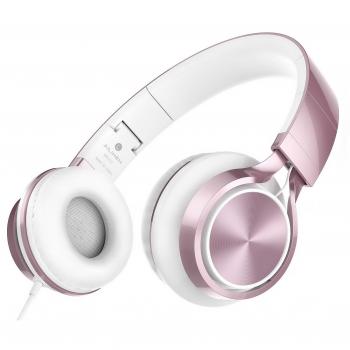 AILIHEN MS300 Faltbare Stereo Kopfhörer On Ear Wired Headset 3,5mm für Android Smartphone Laptop Tablet PC Computer
