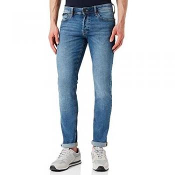 Jeans Jack & Jones Glenn Jiginal NA 031, Blu Denim, Uomo