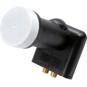 LNB Universel Twin – Vivanco STL UTP2B-N Gain 55 dB Noir/Blanc