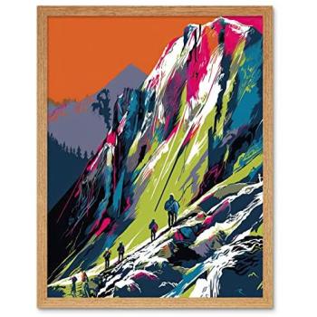 Helvellyn Highlands Hiker’s View 12 x 16 Framed Print