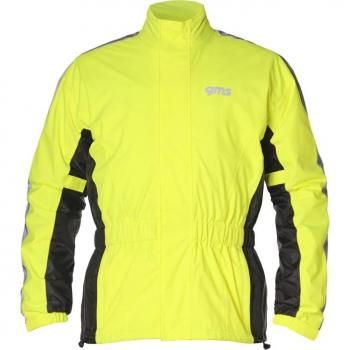 GMS Pluvia Veste de pluie Noir Jaune M