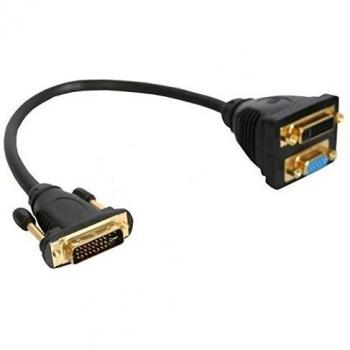 Adaptador de cable DVI-I a D-Sub Inline 17301