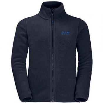 Jack Wolfskin Kinder Baksmalla Fleecejacke, Blau (midnight blue), 116