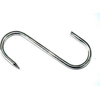 Gancio Zincato 120 mm (10 unità) Nr.85
