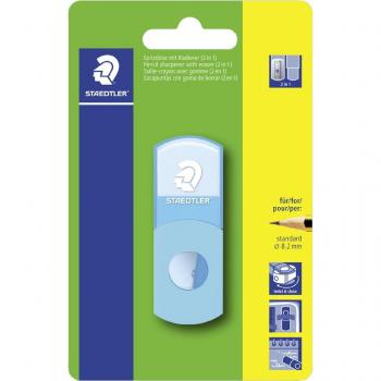 10er Pack Staedtler Spitzer-Radierer-Kombi blau
