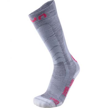 UYN Grau Ski Touring Damensocken