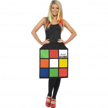 Smiffys 3D Zauberwürfel Outfit für Damen, Größe M