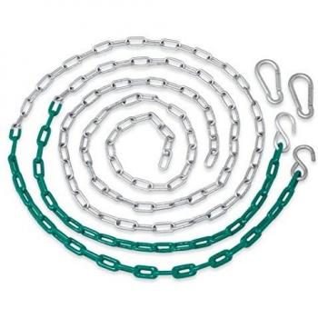 Swingan Playground Swing Seat Chain – 2.54 cm Wide, 102‑inch Long, Heavy-Duty Vinyl-Coated