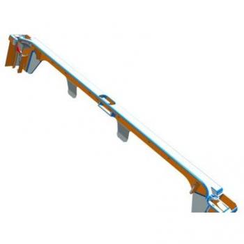 Traverse pour paroi supérieure lave-vaisselle Electrolux Aeg 117405901