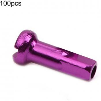 100Pcs High Strength Spoke Nipples for Mountain Biking