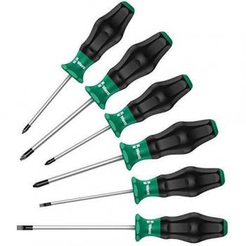 Kraftform 6‑Piece Precision Screwdriver Set – Sl/Ph/Pz